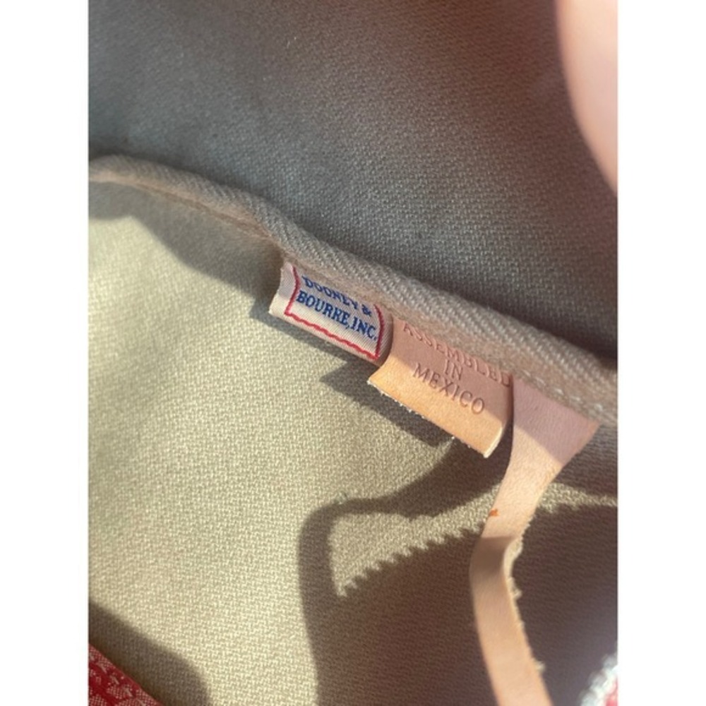 Vintage Dooney & Bourke Signature Monogram Shoulder Bag - Picture 6 of 12